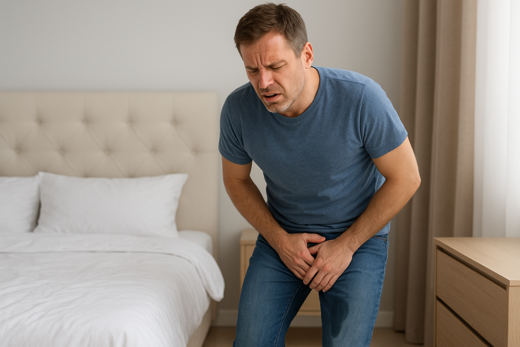 男性因為尿失禁而困擾